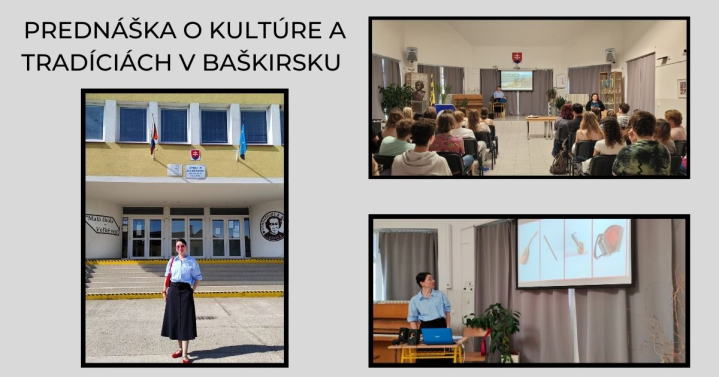 Prednáška o kultúre a tradíciách v Baškirsku