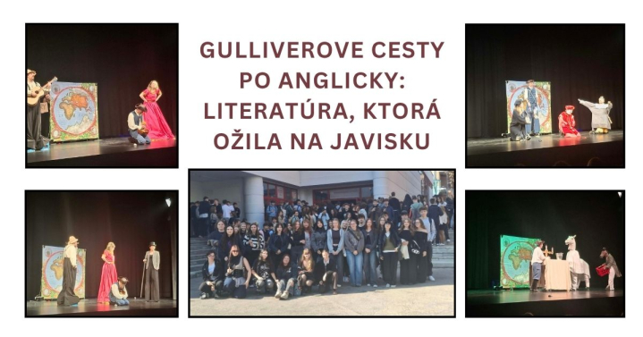 Gulliverove cesty po anglicky: literatúra, ktorá ožila na javisku