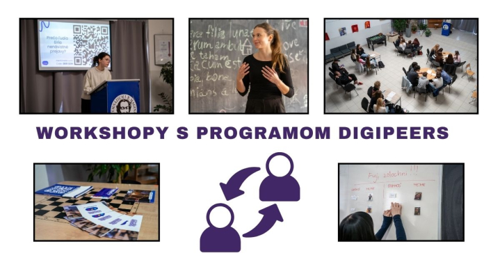 Workshopy s programom digiPEERS na našej škole