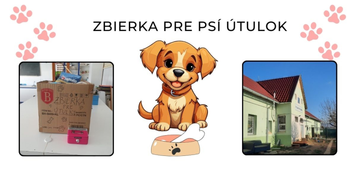 Zbierka pre psí útulok