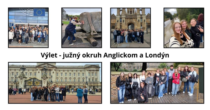 Výlet - južný okruh Anglickom a Londýn